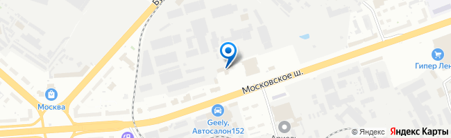 Схема проезда к складу «Полигаль Восток» в Нижнем Новгороде